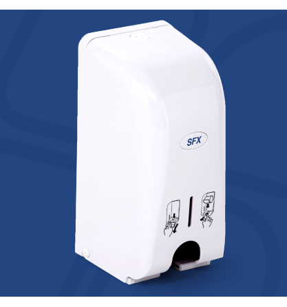 TTH-TR2-003 - DUAL ROLL TOILET TR HOLDER LOCKABLE - WHITE